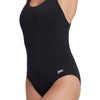 One Piece Swimsuit Cottesloe Flyback Women Black Size 32-XS Zoggs 462558BK32