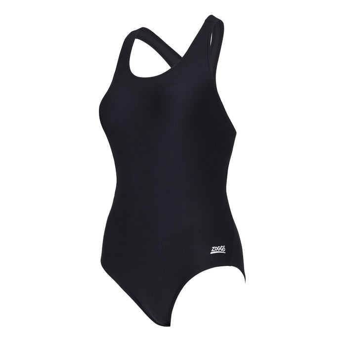 One Piece Swimsuit Cottesloe Flyback Women Black Size 32-XS Zoggs 462558BK32