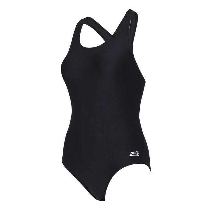 One Piece Swimsuit Cottesloe Flyback Women Black Size 38-L Zoggs 462558BK38