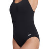 One Piece Swimsuit Cottesloe Flyback Women Black Size 42-XXL Zoggs 462558BK42