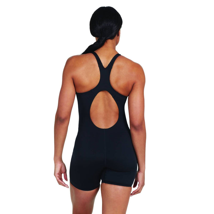 One Piece Cottesloe Legsuit Women Black Size 38-L Zoggs 462561BK38