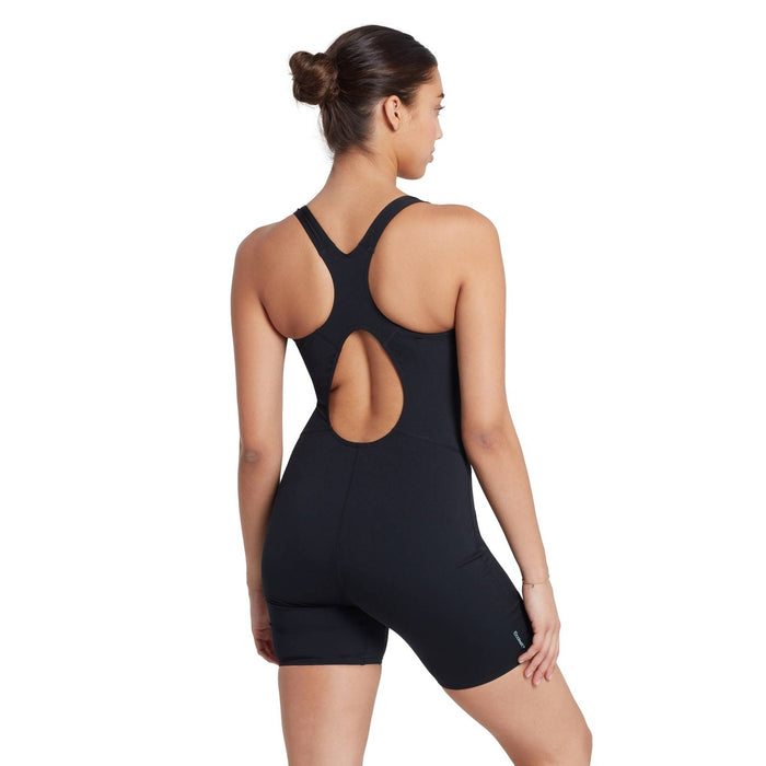 One Piece Cottesloe Legsuit Women Black Size 40-XL Zoggs 462561BK40