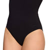 One Piece Swimsuit Scoopback Silver Lined Black Size 40-XL Zoggs 462577BK40