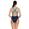 One Piece Swimsuit Toronto Flyback Navy-Light-Blue Size 32-XS Zoggs 462579NVLB32