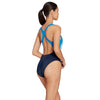 One Piece Swimsuit Toronto Flyback Navy-Light-Blue Size 46-4XL Zoggs 462579NVLB46