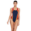 One Piece Swimsuit Toronto Flyback Navy-Red Size 34-S Zoggs 462579NVRD34