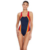 One Piece Swimsuit Toronto Flyback Navy-Red Size 50-6XL Zoggs 462579NVRD50