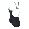One Piece Swimsuit Tokyo Iceback Black-Grey Size 32-XS Zoggs 462580BKGY32