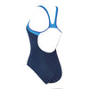 One Piece Swimsuit Tokyo Iceback Navy-Light-Blue Size 42-XXL Zoggs 462580NVLB42