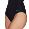 One Piece Swimsuit Sydney U Black-Grey Size 32-XS Zoggs 462581BKGY32