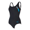 One Piece Swimsuit Sydney U Black-Grey Size 34-S Zoggs 462581BKGY34