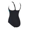 One Piece Swimsuit Sydney U Black-Grey Size 34-S Zoggs 462581BKGY34