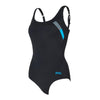 One Piece Swimsuit Sydney U Black-Grey Size 44-XXXL Zoggs 462581BKGY44
