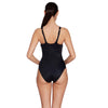 One Piece Swimsuit Sydney U Black-White Size 40-XL Zoggs 462581BKWH40