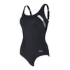 One Piece Swimsuit Sydney U Black-White Size 44-XXXL Zoggs 462581BKWH44