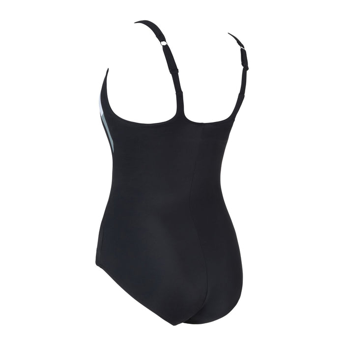 One Piece Swimsuit Sydney U Black-White Size 46-4XL Zoggs 462581BKWH46