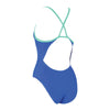 One Piece Swimsuit Kona Triback Royal-Mint Size 36-M Zoggs 462582RYMN36