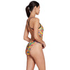 One Piece Swimsuit Printed Rayback E+ Peckish Print Size 28-XXXS Zoggs 462583PECK28