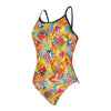One Piece Swimsuit Printed Rayback E+ Peckish Print Size 28-XXXS Zoggs 462583PECK28