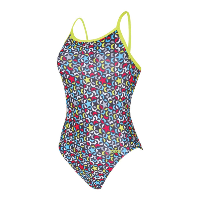 One Piece Swimsuit Printed Rayback E+ Supernova Print Size 34-S Zoggs 462583SUPE34