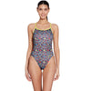 One Piece Swimsuit Printed Rayback E+ Supernova Print Size 38-L Zoggs 462583SUPE38
