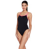 One Piece Swimsuit Rome Rayback Black-Magenta Size 36-M Zoggs 462584BKMG36