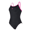 One Piece Swimsuit Rome Rayback Black-Magenta Size 38-L Zoggs 462584BKMG38