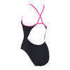 One Piece Swimsuit Rome Rayback Black-Magenta Size 38-L Zoggs 462584BKMG38