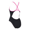 One Piece Swimsuit Rome Rayback Black-Magenta Size 40-XL Zoggs 462584BKMG40