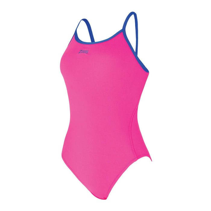 One Piece Swimsuit Rome Rayback Magenta-Royal Size 34-S Zoggs 462584MGRY34