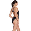 One Piece Swimsuit Melbourne Haxback Black-White Size 30-XXS Zoggs 462585BKWH30