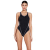 One Piece Swimsuit Melbourne Haxback Black-White Size 32-XS Zoggs 462585BKWH32