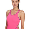 One Piece Swimsuit Melbourne Haxback Magenta-Royal Size 36-M Zoggs 462585MGRY36