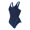 One Piece Swimsuit Melbourne Haxback Navy-Light-Blue Size 30-XXS Zoggs 462585NVLB30