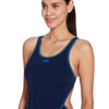 One Piece Swimsuit Melbourne Haxback Navy-Light-Blue Size 36-M Zoggs 462585NVLB36