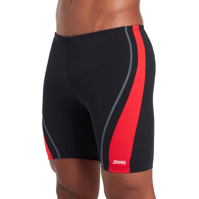 Swim Jammers Eaton Mid Men Black-Red Size 32-M Zoggs 462923BKRD32