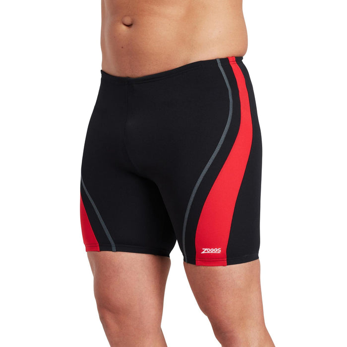 Swim Jammers Eaton Mid Men Black-Red Size 38-XXL Zoggs 462923BKRD38