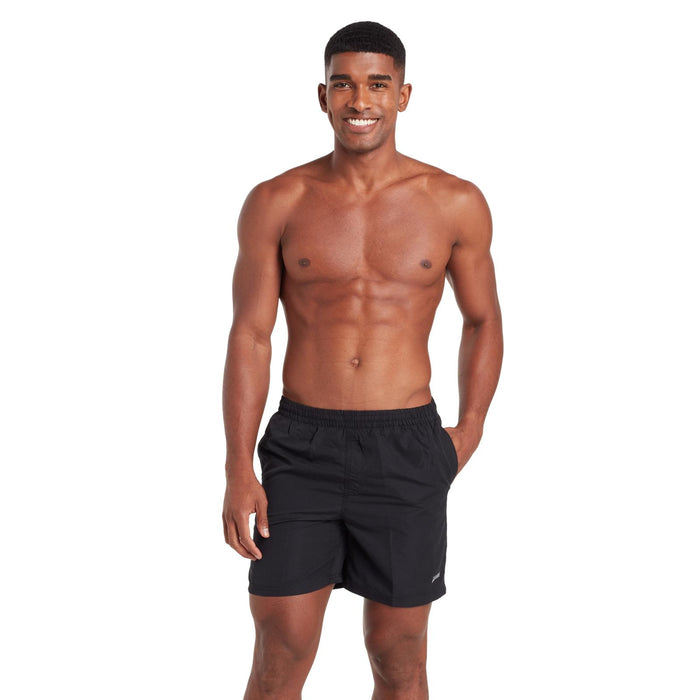 Swim Shorts Penrith 17'' Men Black Size M Zoggs 462924BKM