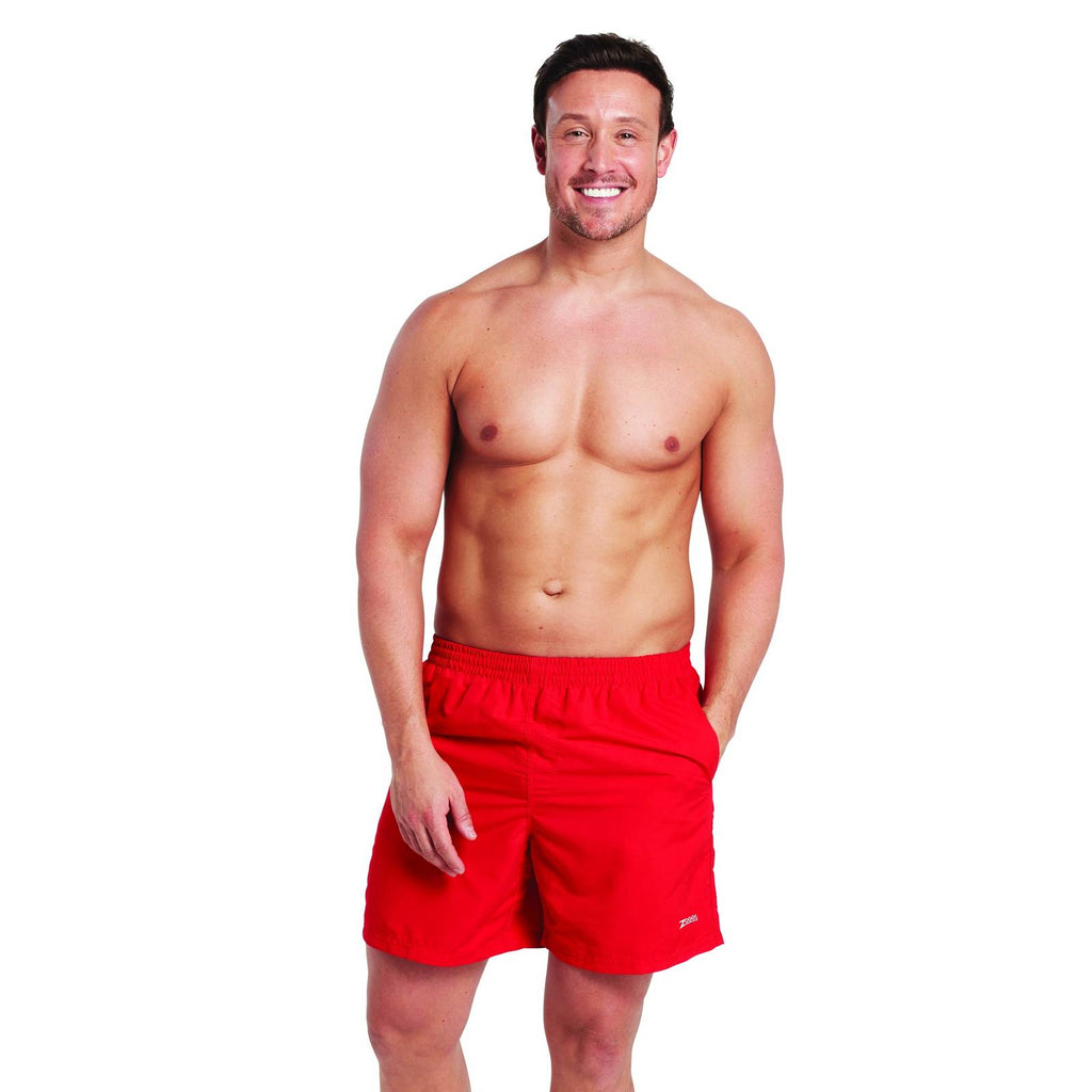 Swim Shorts Penrith 17'' Men Red Size S Zoggs 462924RDS