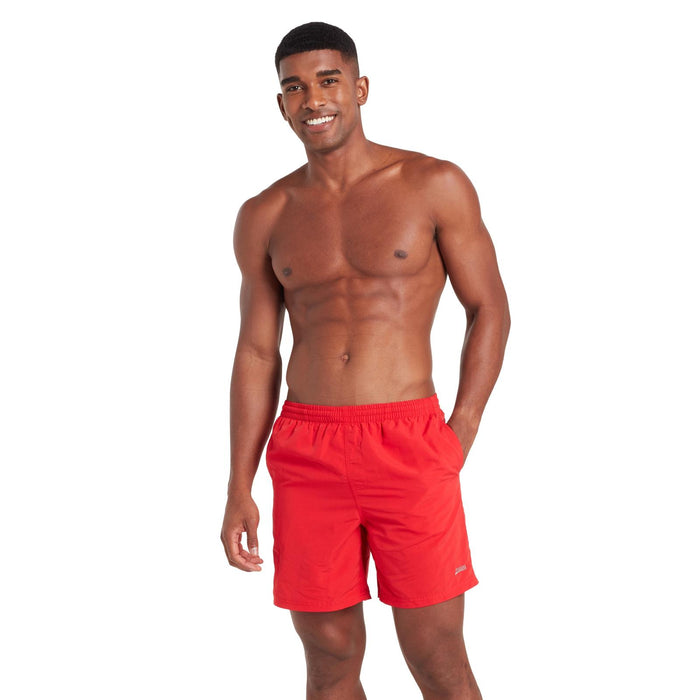 Swim Shorts Penrith 17'' Men Red Size S Zoggs 462924RDXS