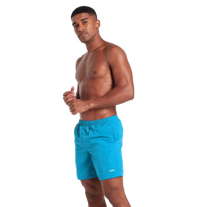 Swim Shorts Penrith 17'' Men Turquoise Size S Zoggs 462924TQS