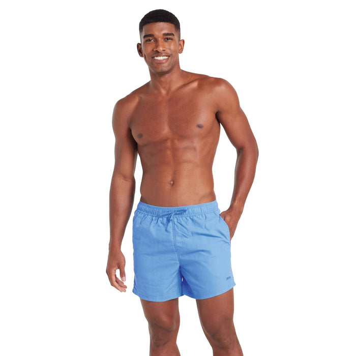 Swim Shorts Mosman Washed 15'' Men Blue Size XL Zoggs 462925BLXL