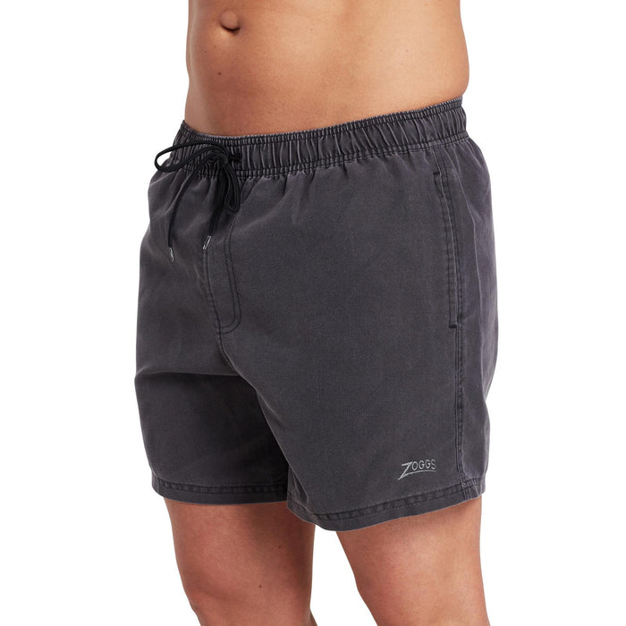 Swim Shorts Mosman Washed 15'' Men Charcoal Size L Zoggs 462925CHL