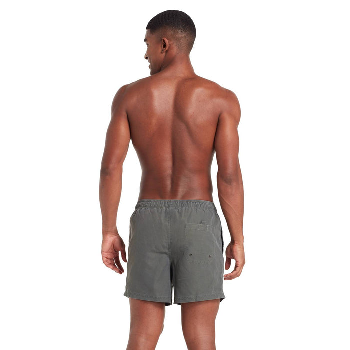 Swim Shorts Mosman Washed 15'' Men Khaki Size S Zoggs 462925KHXS