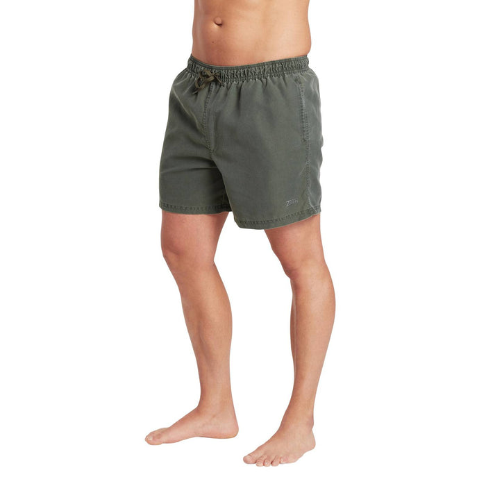 Swim Shorts Mosman Washed 15'' Men Khaki Size XXL Zoggs 462925KHXXL