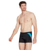 Swim Boxer Sydney 27 Men Black-Turquoise Size 36-XL Zoggs 462931BKTQ36