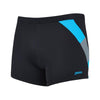 Swim Boxer Sydney 27 Men Black-Turquoise Size 42-4XL Zoggs 462931BKTQ42