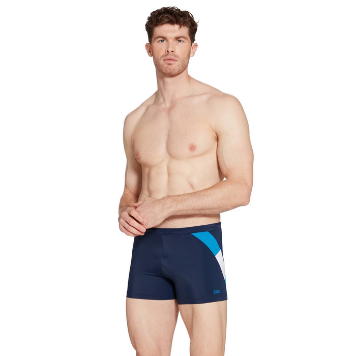 Swim Boxer Sydney 27 Men Navy-Light-Blue Size 34-L Zoggs 462931NVLB34