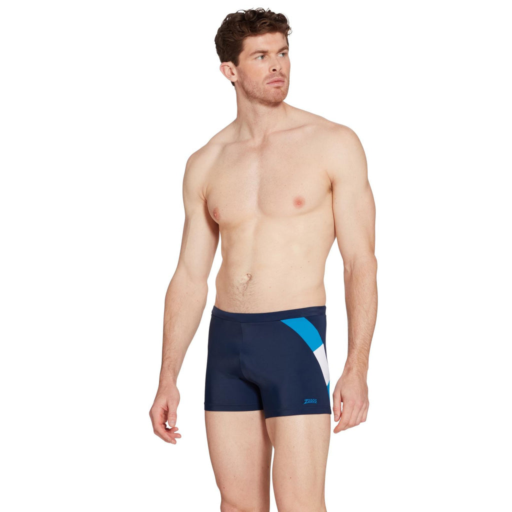 Swim Boxer Sydney 27 Men Navy-Light-Blue Size 36-XL Zoggs 462931NVLB36
