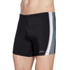Swim Square Leg Toronto Hip Racer 32 Men Black-Grey Size 34-L Zoggs 462932BKGY34